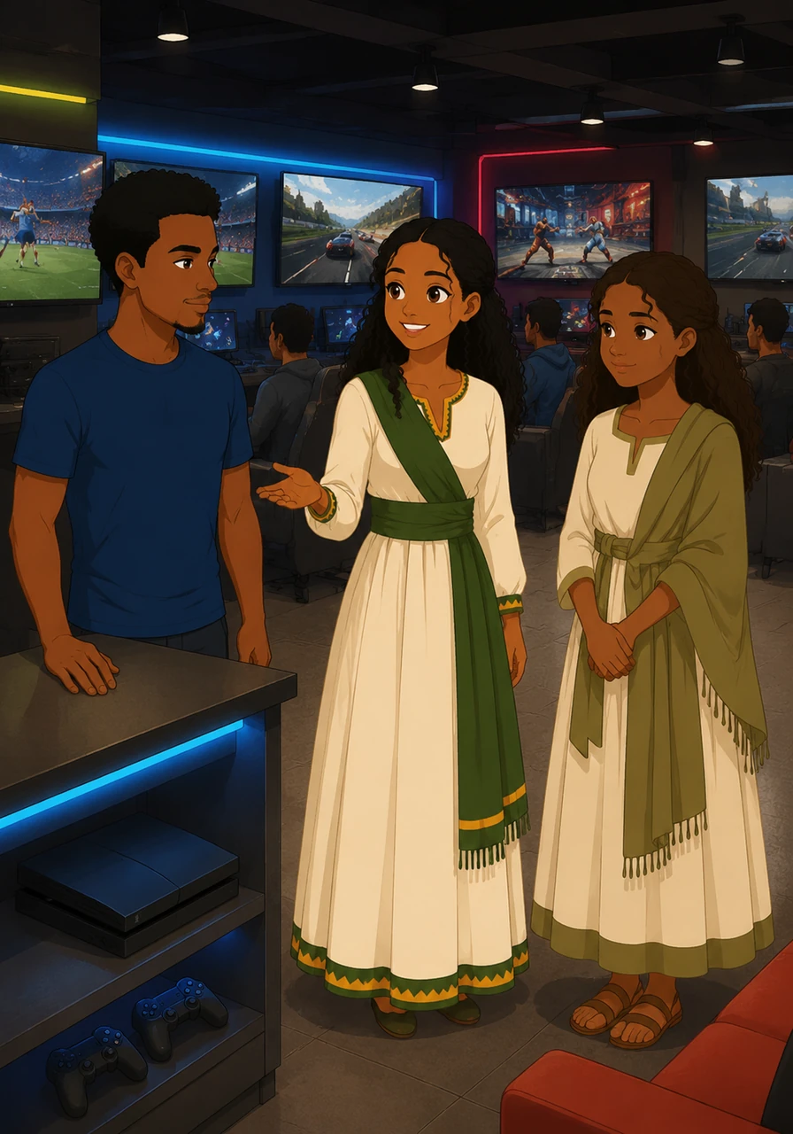In the bustling heart of Addis Ababa, Novel works at a lively Gamezone filled with the sounds of PlayStations and the flicker of movie screens. One ordinary day, a friend named Shali walks in, introducing him to a girl named Deborah, whom he would soon affectionately call Dezu.