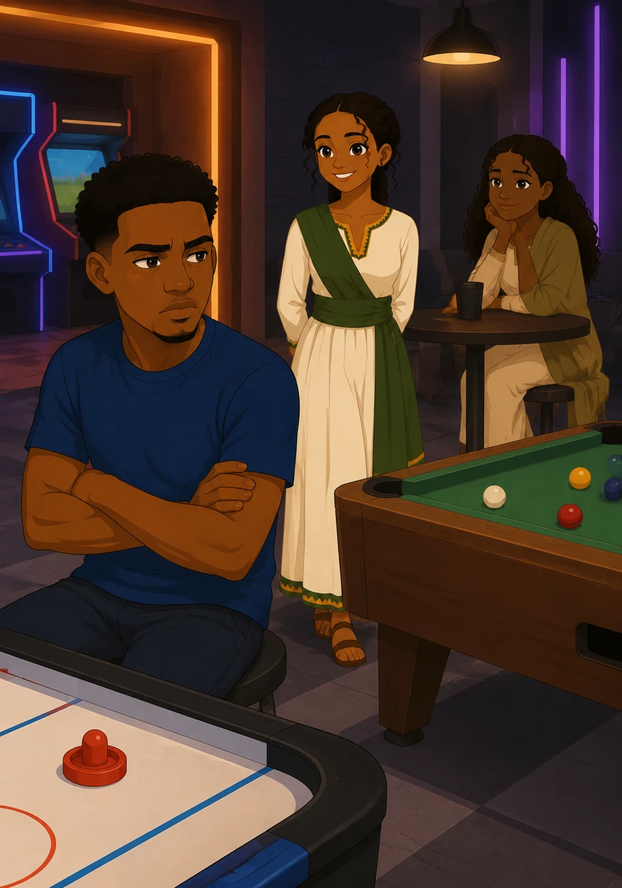 Out of nowhere, Dezu returns to the Gamezone with a smile, acting as if no time has passed at all. Novel tries to stay mad and ignores her for weeks to protect his heart, but her consistent presence and gentle spirit slowly wash away his anger, one piece at a time.