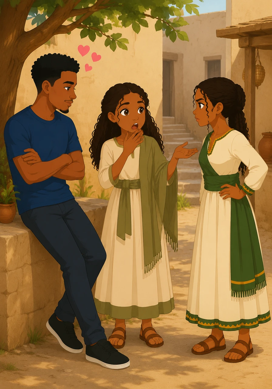 One magical day, Dezu accidentally blurts out a secret Novel had trusted her with, causing a bit of playful trouble with a friend. Instead of being upset, Novel watches her honest, childlike reaction and realizes in that moment that she has completely stolen his heart.