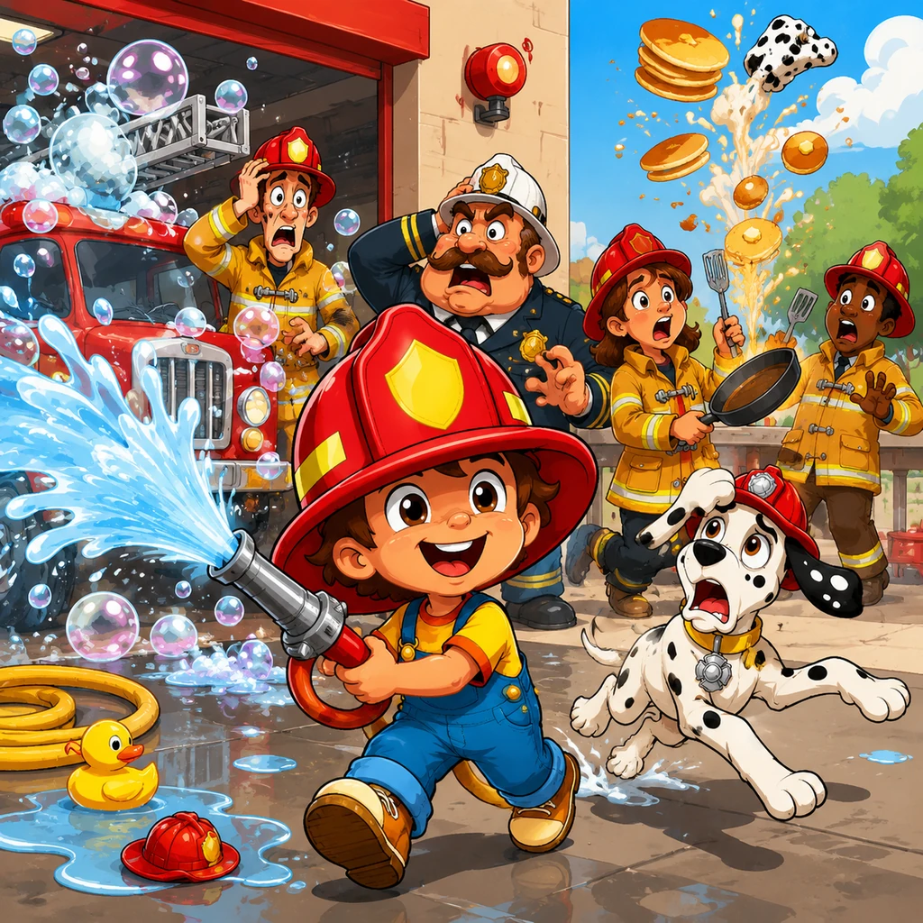 Toby’s Great Coreville Fire Station Fiasco - Adventure stories