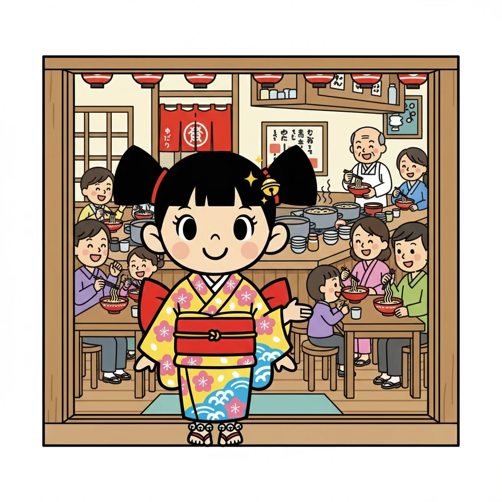 Urara's Udon Shop continued to thrive, a testament to her hard work, kindness, and the magic of a perfect bowl of udon. She looked forward to the future, always ready to welcome everyone with a warm smile and a delicious meal.