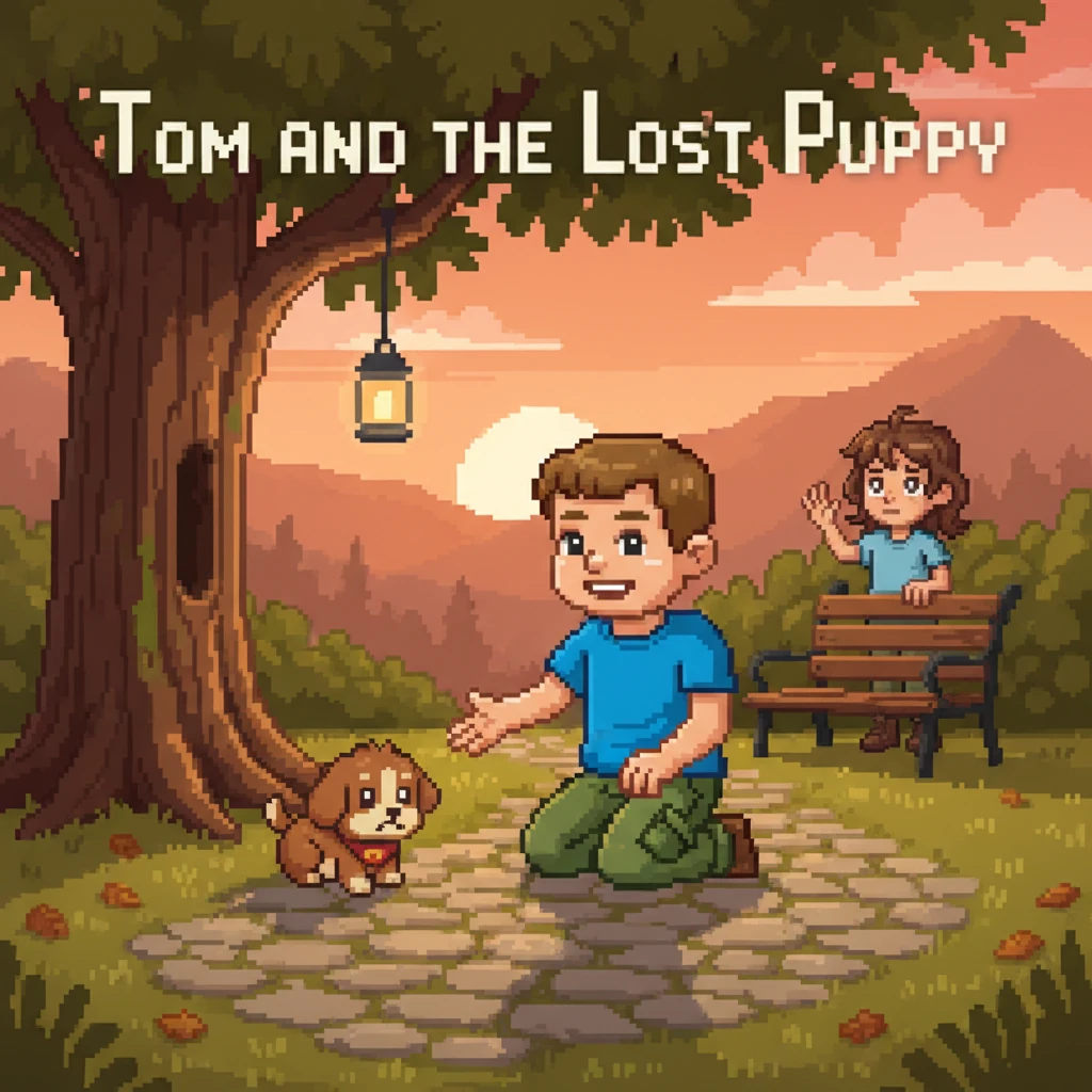 Tom and the Lost Puppy - animal