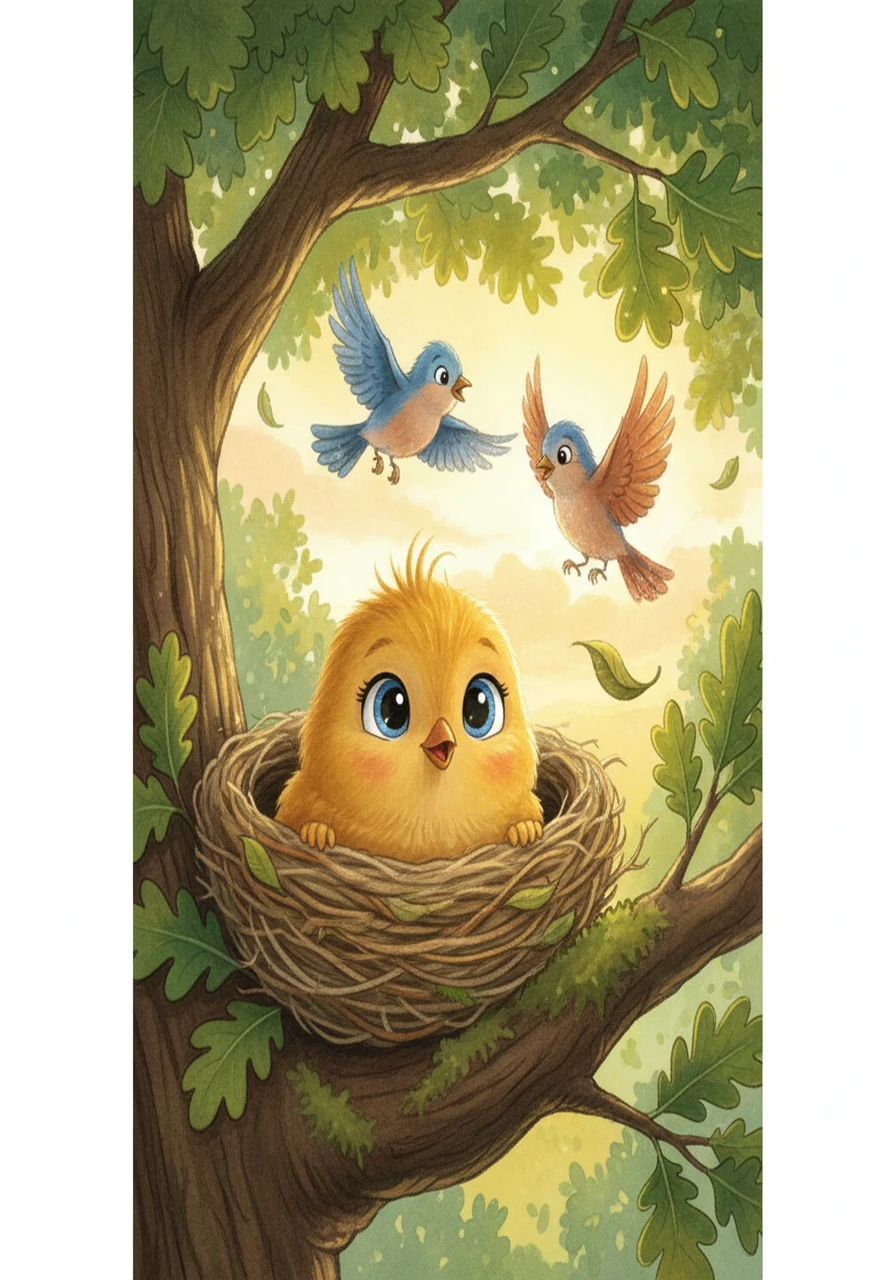 Pip's First Flight by lianbo ma