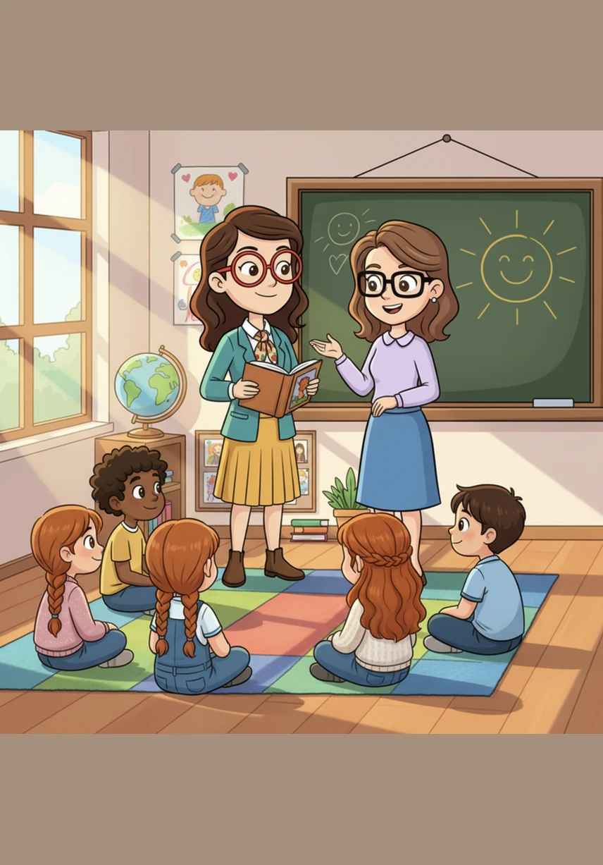 Back in their classroom, the students find that their world is now filled with more color and inspiration, forever bonded by the magical adventure they shared together.