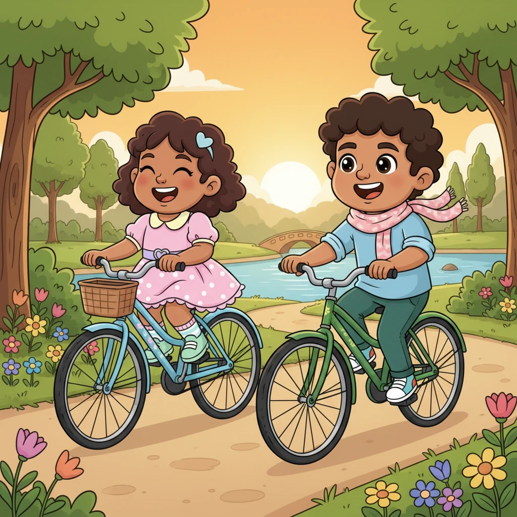 Wedding preparations begin with a flurry of excitement! They giggle through wedding shopping, then enjoy a romantic first date cycling through a scenic park in Hyderabad. Later, they pose for a fun pre-wedding photoshoot, watch a movie, and Vasudev surprises Rohila with a dream gift: a vintage Polaroid camera!