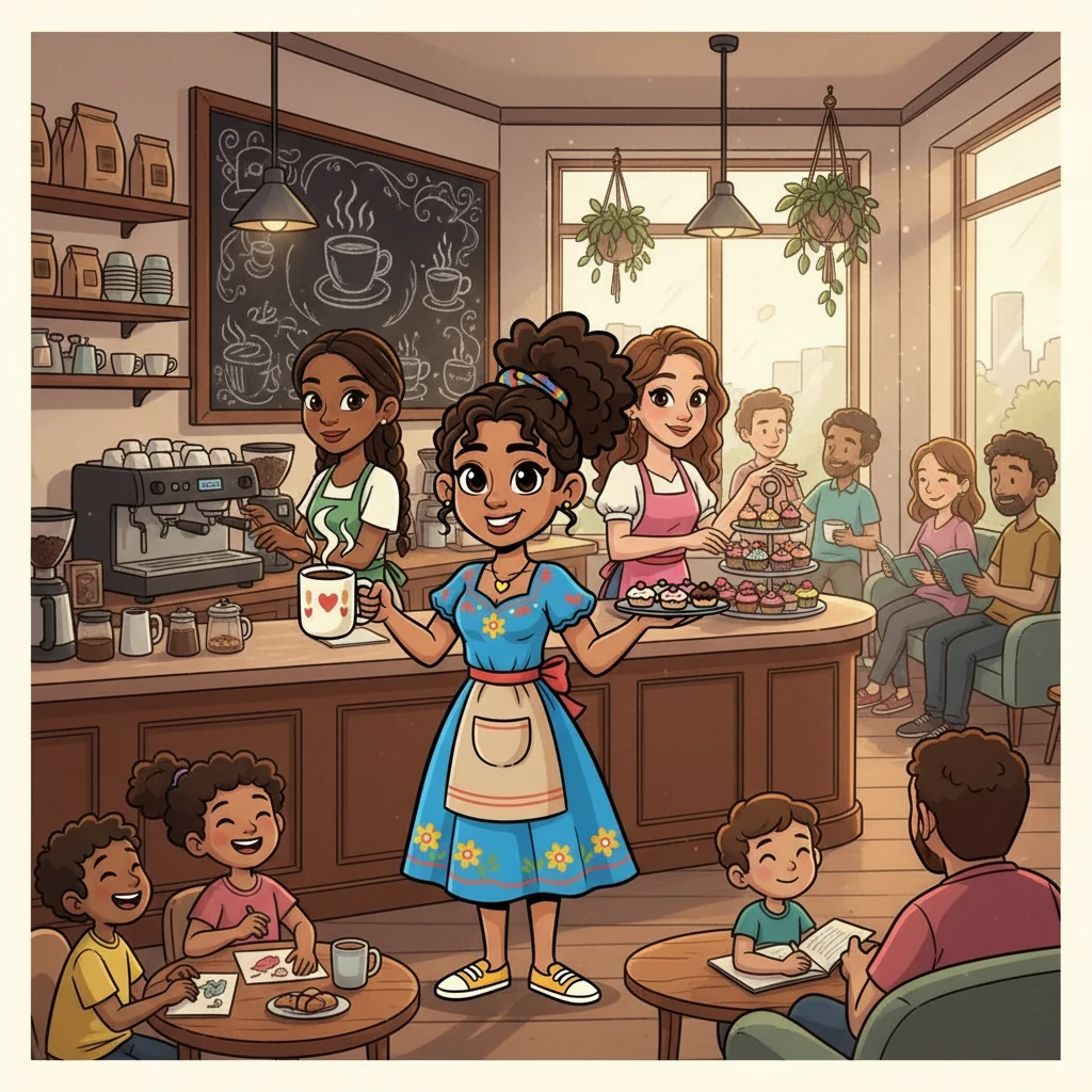 Finalmente, el esfuerzo y la dedicación de Taliana, Yeissi y María dieron sus frutos. Coffee and More se convirtió en un lugar de encuentro para la comunidad, un espacio donde la amistad y el buen café se fusionaban. La empresa, nacida de un sueño, demostró que con pasión, creatividad y trabajo en equipo, el éxito es posible.