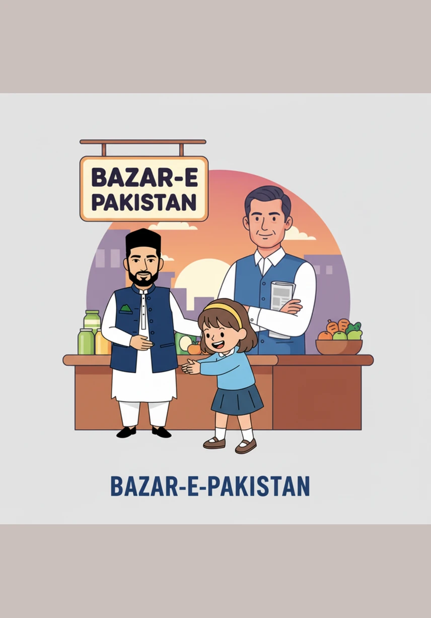 As twilight falls and the market lights begin to twinkle, Shehbaz continues his journey with a full heart. He has shown that true leadership is about sharing the same joys and simple offers as the people he serves.