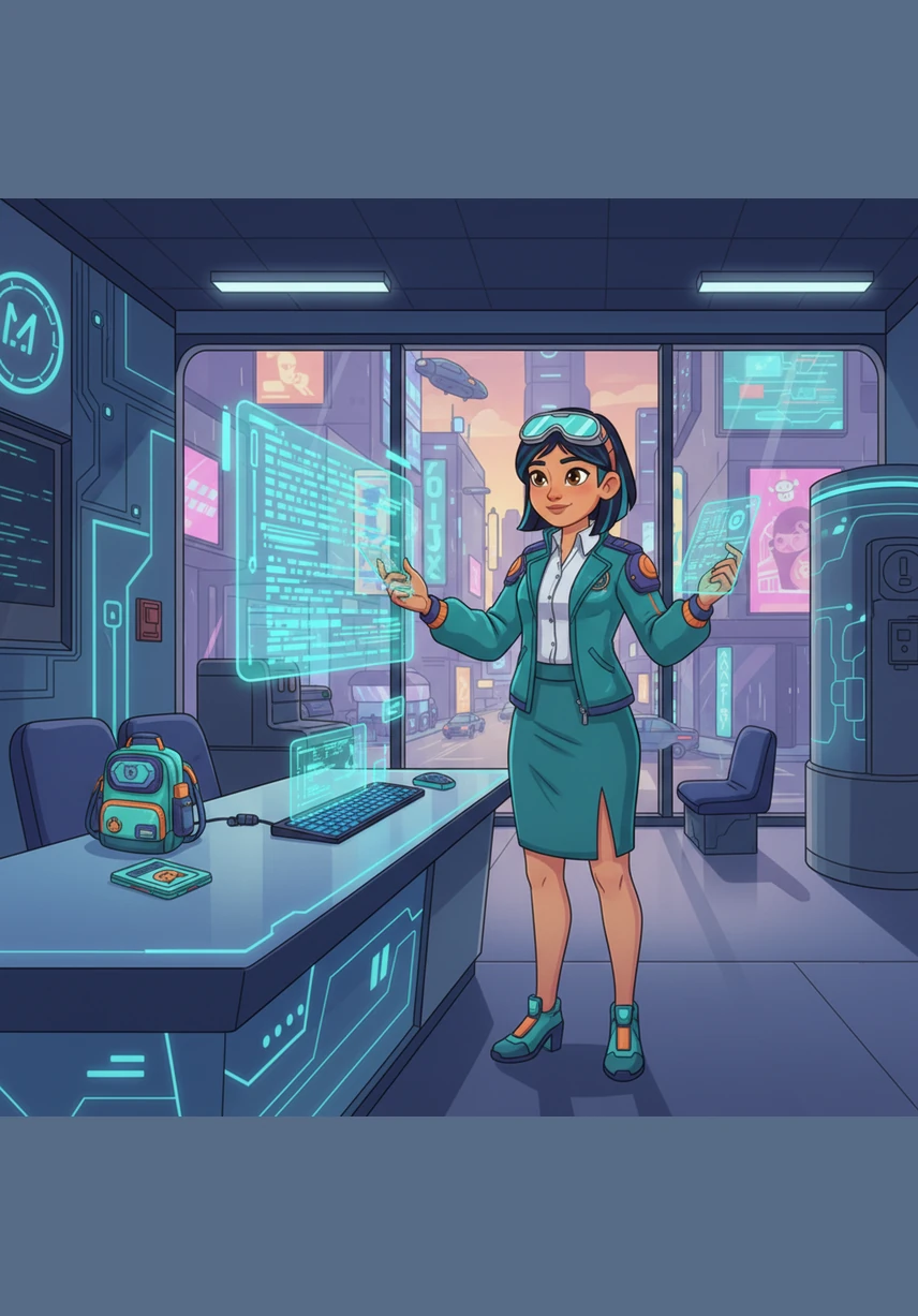 Hari mulai sore dan operasional bank resmi ditutup untuk umum, namun tugas Maya berlanjut dengan menghitung saldo akhir secara presisi. Ia memeriksa kembali setiap catatan transaksi di layar komputer untuk memastikan semuanya seimbang sempurna sebelum ia menutup hari kerjanya.