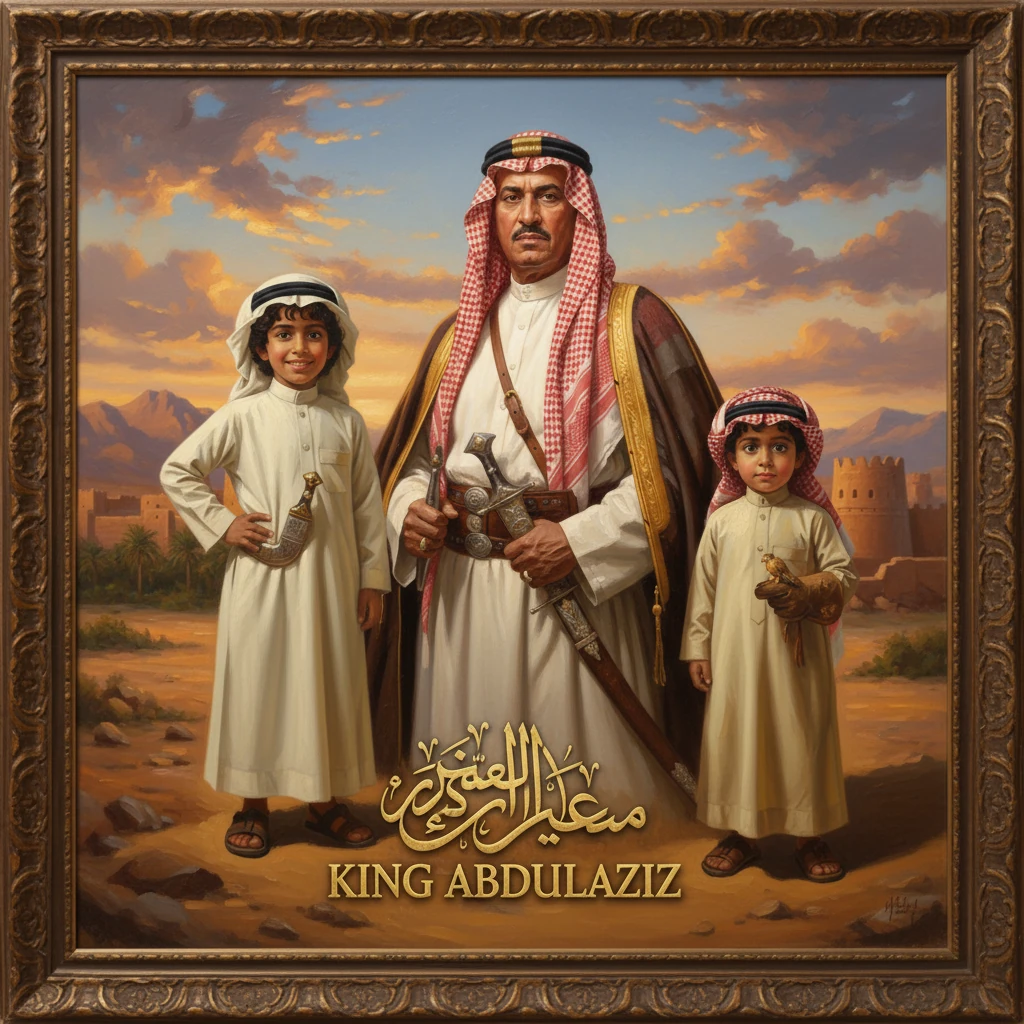 بَطَلُ التَّوْحِيدِ: الْمَلِكُ عَبْدُ الْعَزِيزْ - Educational stories