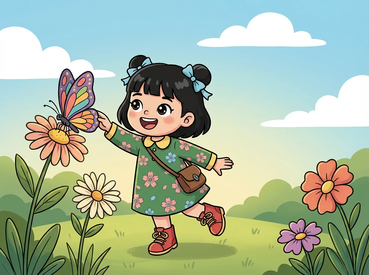 勇敢的莉莉拯救森林 - 童话故事