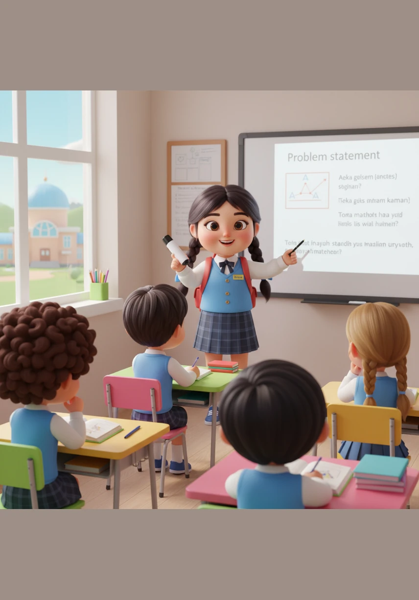 Кейс әдісін қолданудың бірінші кезеңінде Алуа нақты бір мәселені ортаға салып, оны талқылауды ұсынады. Барлық оқушылар жағдайды мұқият зерттей бастайды.