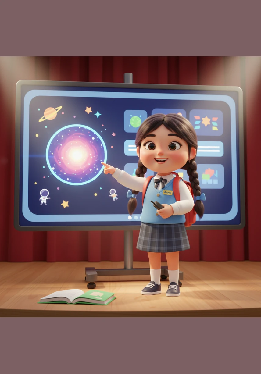 Алуа өз презентациясын аяқтап, кейс-стади әдісінің заманауи білім берудегі таптырмас құрал екенін дәлелдейді. Ол достарымен бірге алған біліміне дән риза.