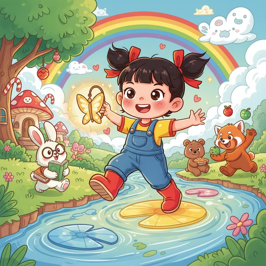 小花的友谊之旅 - 友情故事