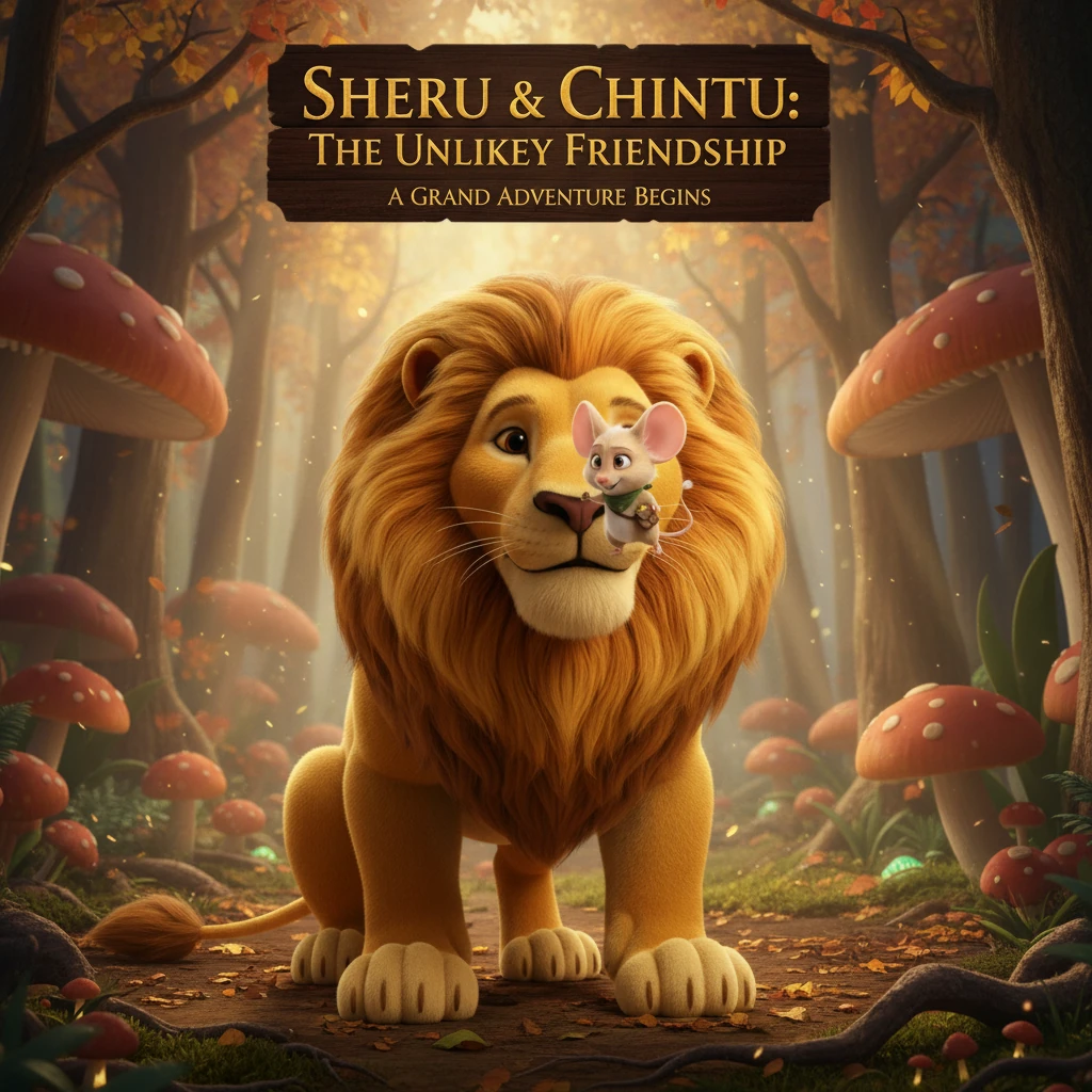 شیرو شیر اور ننھا چنٹو - Animal stories