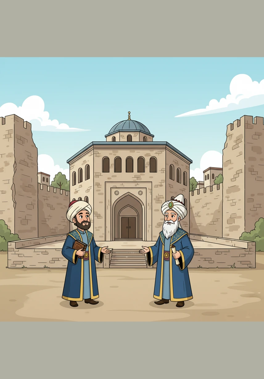 İznik’in tarihi surlarına vardığında, Yusuf’u yeni kurulmaya başlayan Osmanlı Devleti’nin taze ve umut dolu havası karşıladı. Şehrin merkezinde yükselen ilk Osmanlı medresesi, ilmin ve hikmetin yeni yuvası olarak tüm görkemiyle karşısında duruyordu.