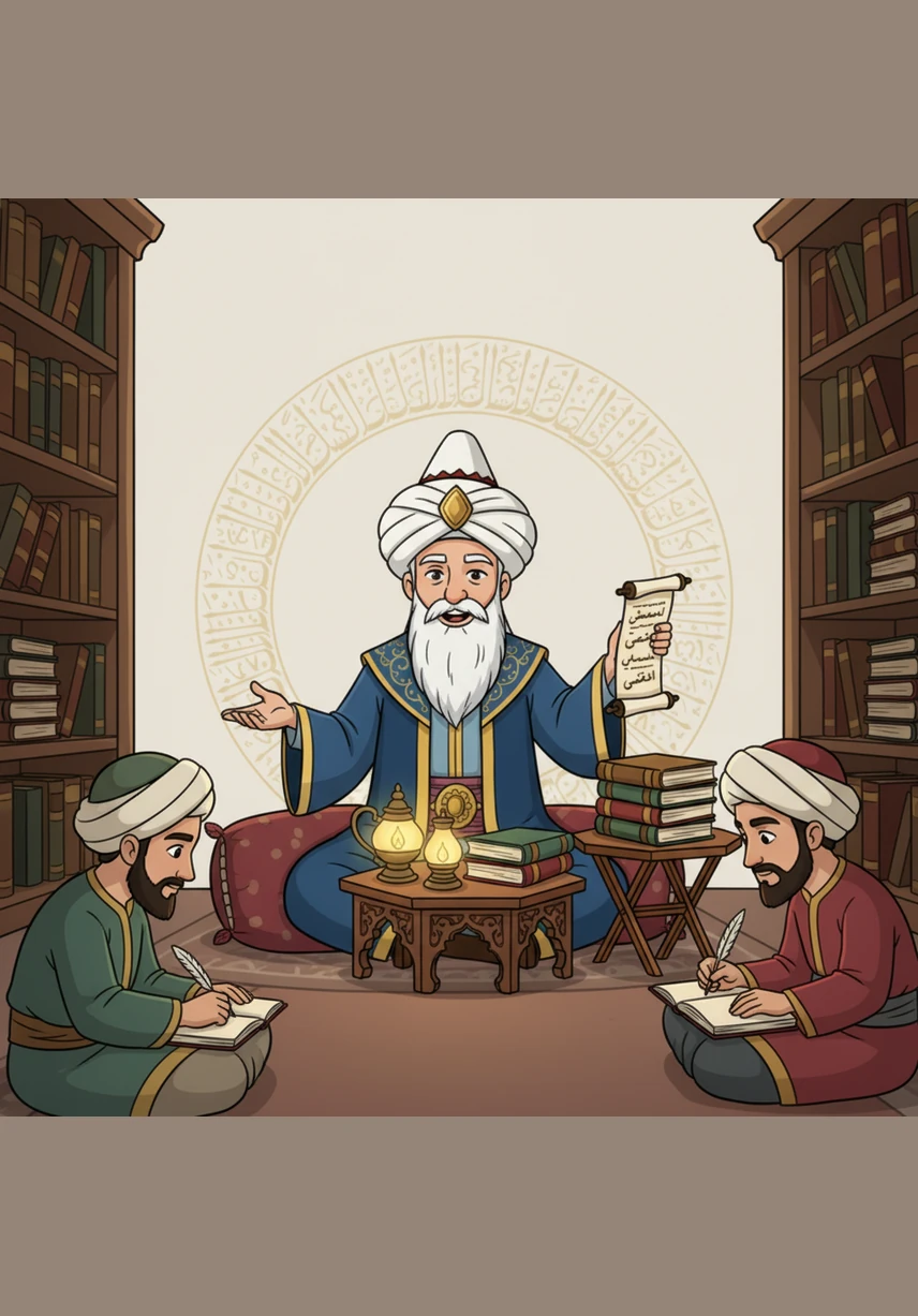 Ders halkasına katılan Yusuf, hocasının ağzından dökülen her bir kelimeyi büyük bir dikkatle dinliyordu. Davud-i Kayseri, sadece kitaplardaki satırları değil, evrenin ve insanın içindeki gizli manaları da bir bir açıklayarak talebelerinin zihnini açıyordu.