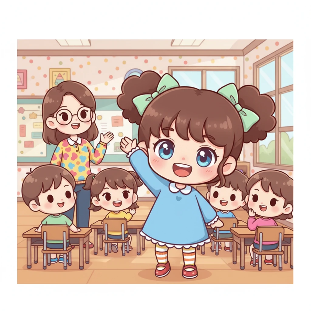 Tornata in classe, Aurora sorride radiosa. La Maestra Elena le fa un cenno incoraggiante. Aurora alza la mano e, anche se le sue parole potrebbero essere ancora un po' impastate, condivide la sua emozione per quanto sia stato incredibile il viaggio della vita, il suo viso che risplende di ritrovata fiducia.