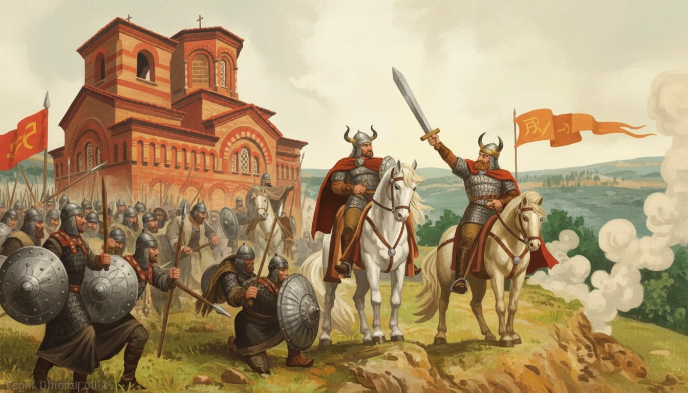 Борис се пренесе в славното време на хан Крум, виждайки битки и победи. Войниците се биеха храбро, а ханът ръководеше смело своето войнство. Смелостта и решителността бяха ключови за победите на българите.