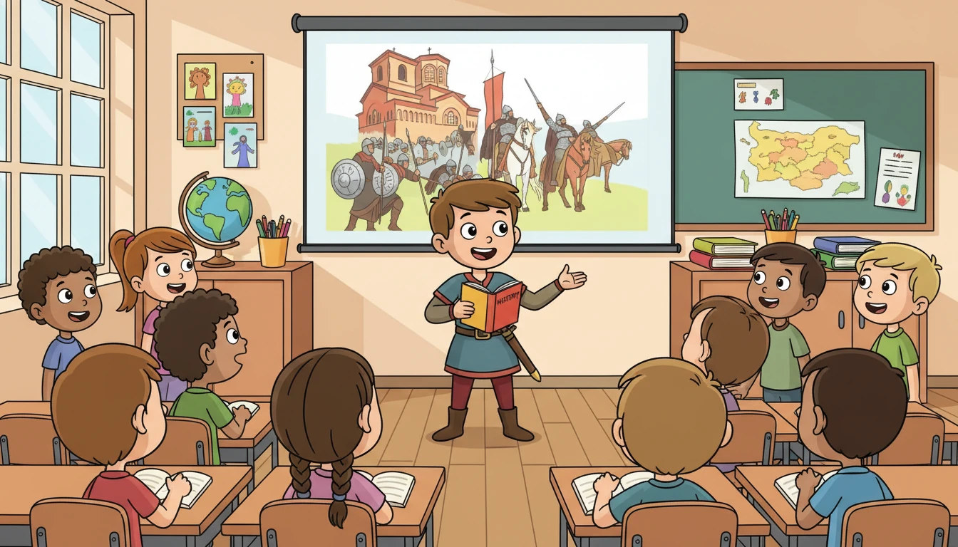 Накрая, Борис се върна в настоящето, изпълнен с знания и вдъхновение. Той обеща да разказва за славната история на България и да споделя своите приключения с всички. Първото българско царство оставаше завинаги в сърцето му.