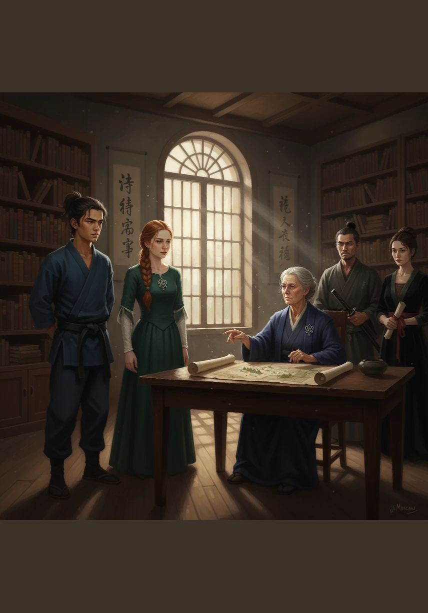 Now fourteen years old and clad in advanced battle robes, Jax and Emmy receive their first official mission from the academy elders. They are tasked with traveling to a silent, fog-shrouded abandoned city rumored to be the breeding ground for ancient, vengeful demons.