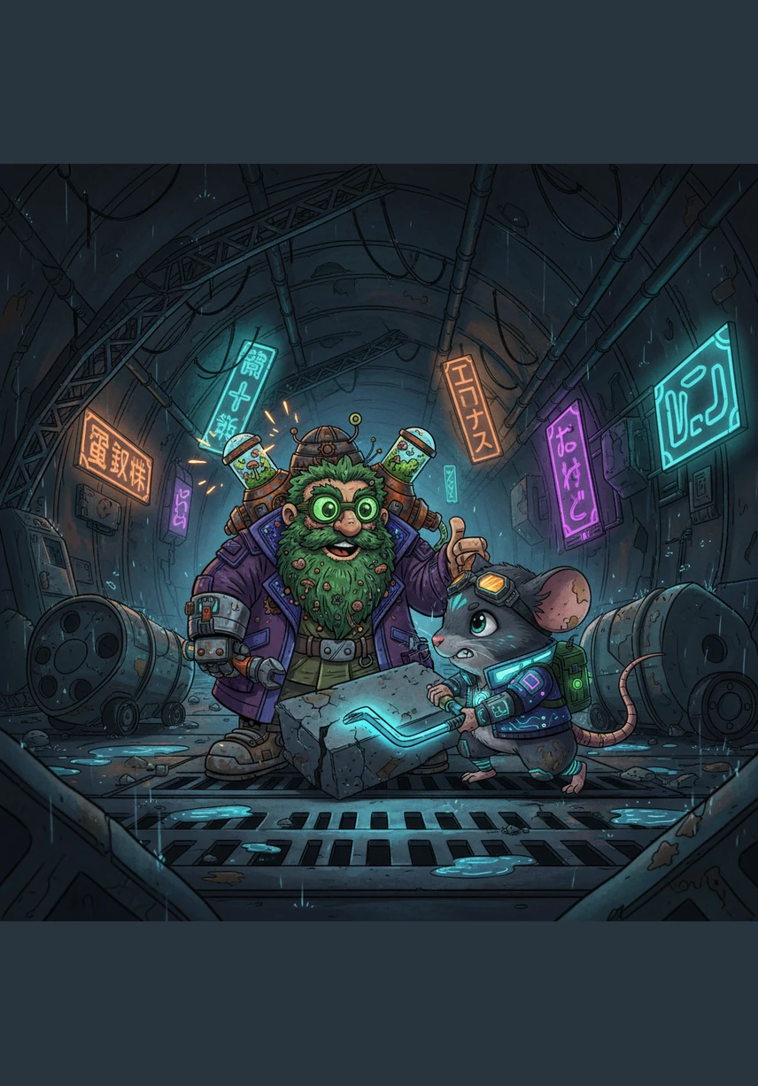 At the end of the tunnel, Barnaby found the golden key resting on a bed of glowing crystals. A large, iridescent beetle sat nearby, nudging the key toward him with a friendly click of its mandibles.