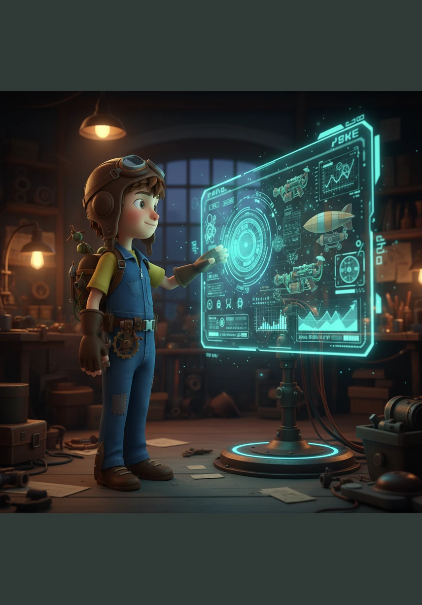 He brings his fingers together in a delicate pinch, and a 3D map of a vast mountain range on his screen rushes forward. The zoom is smooth and precise, revealing every snowy peak and hidden valley as if he were flying toward them.