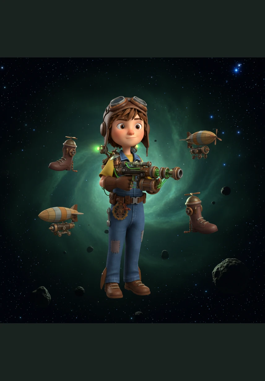 Leo spreads his hands wide apart in a grand motion, and the view instantly pulls back, showing the entire planet spinning in the dark void of space. The code responds effortlessly to his expansive gesture, shrinking the world with a single move.