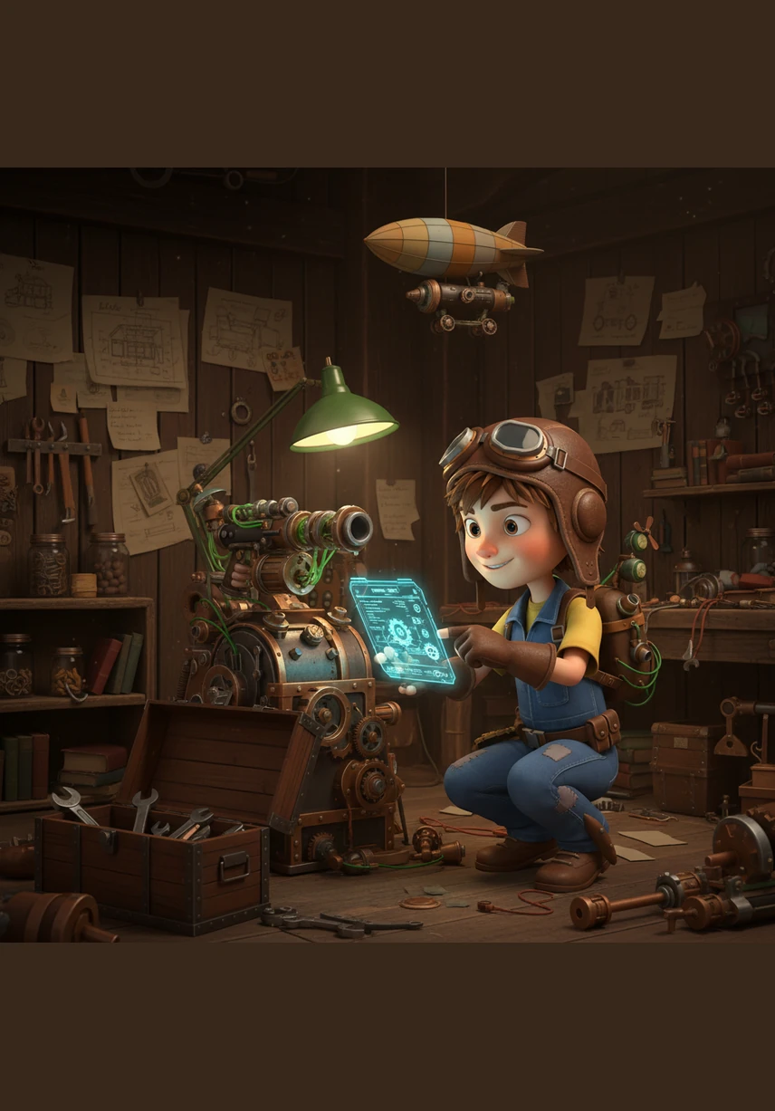 Next, Leo begins programming the rotation feature, mapping the angle of his palm to the orientation of a digital object. He carefully adjusts the sensitivity of the sensors to ensure the movement feels natural and intuitive.