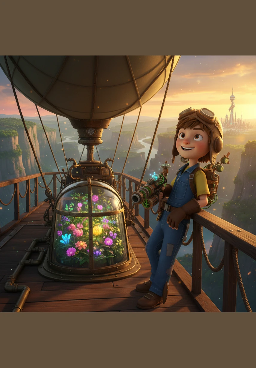 Leo leans back and watches the code run perfectly, satisfied that his vision has become a reality. He looks at his hands, realizing that with creativity and code, the future is literally at his fingertips.