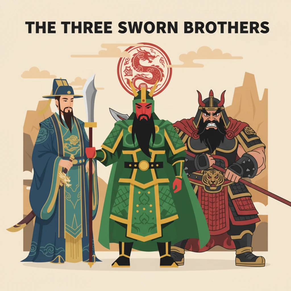 桃园三结义 by Mu Ryan