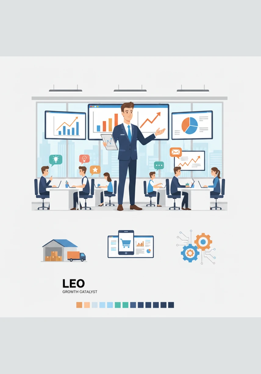 Sales notifications begin to chime consistently as his conversion strategies take hold and his brand gains momentum. Leo prioritizes exceptional customer service, turning first-time buyers into enthusiastic advocates who share his brand with the world.