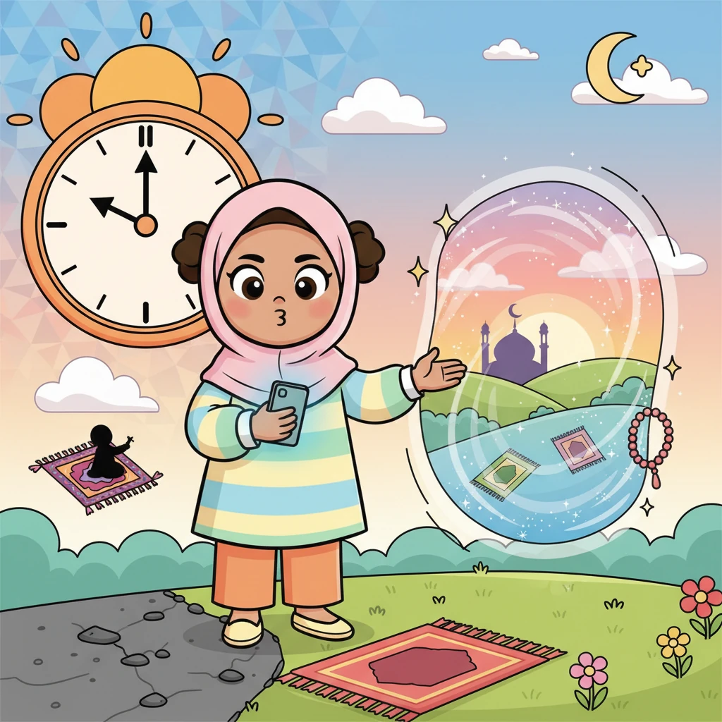 Zara dan Waktu Sholat - educational