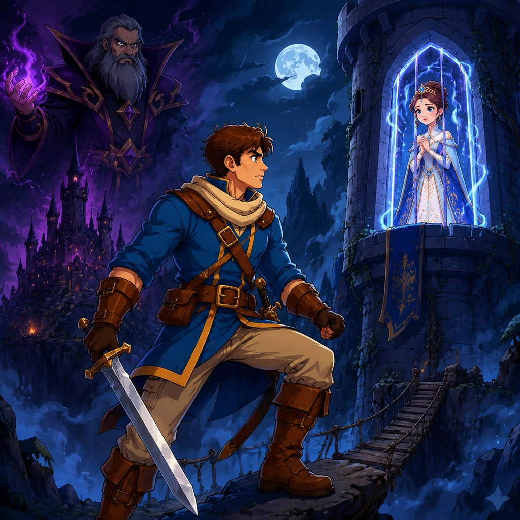 The Prince Who Crossed the World for Love - fairy-tale