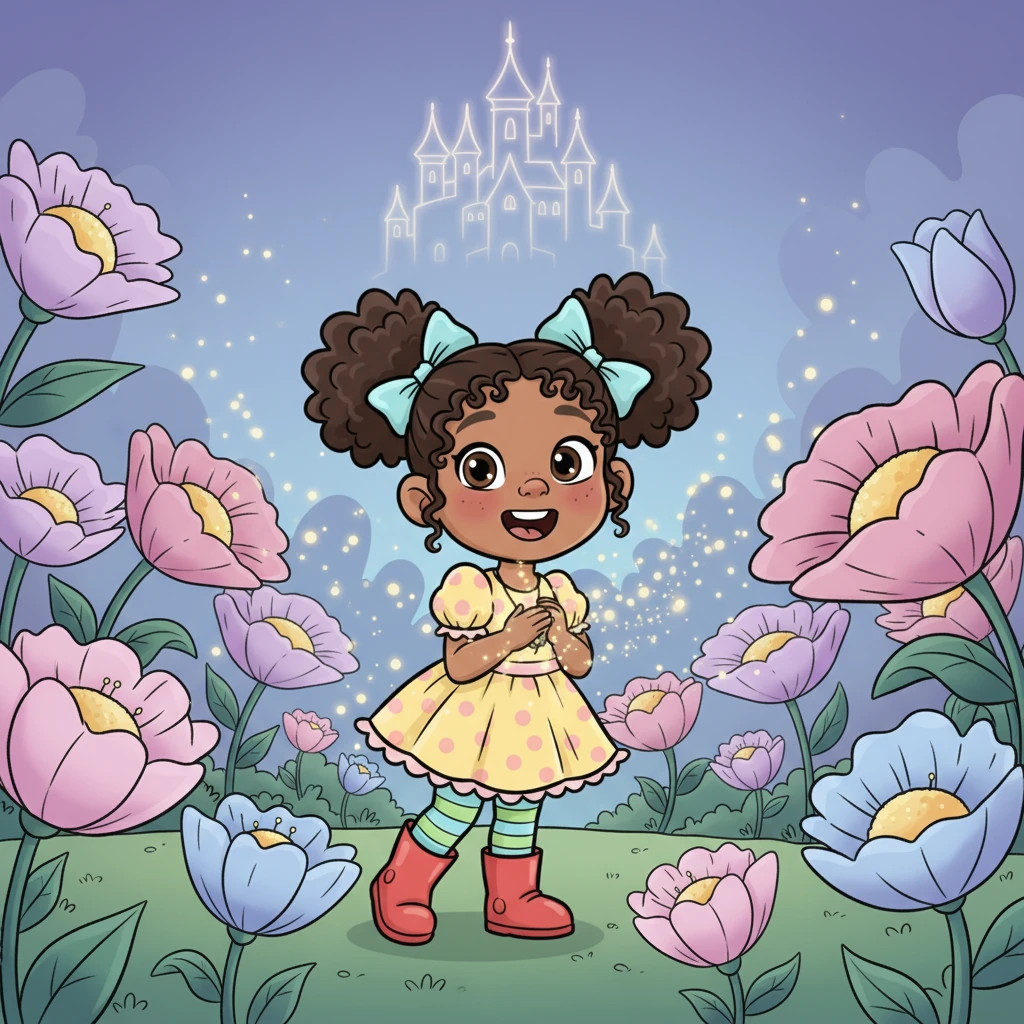 Rosie explained that Lumina had faded because people had stopped believing in magic and wonder. She hinted that Elara, with her pure heart and bright spirit, might be the one to help rediscover and rekindle its magic.