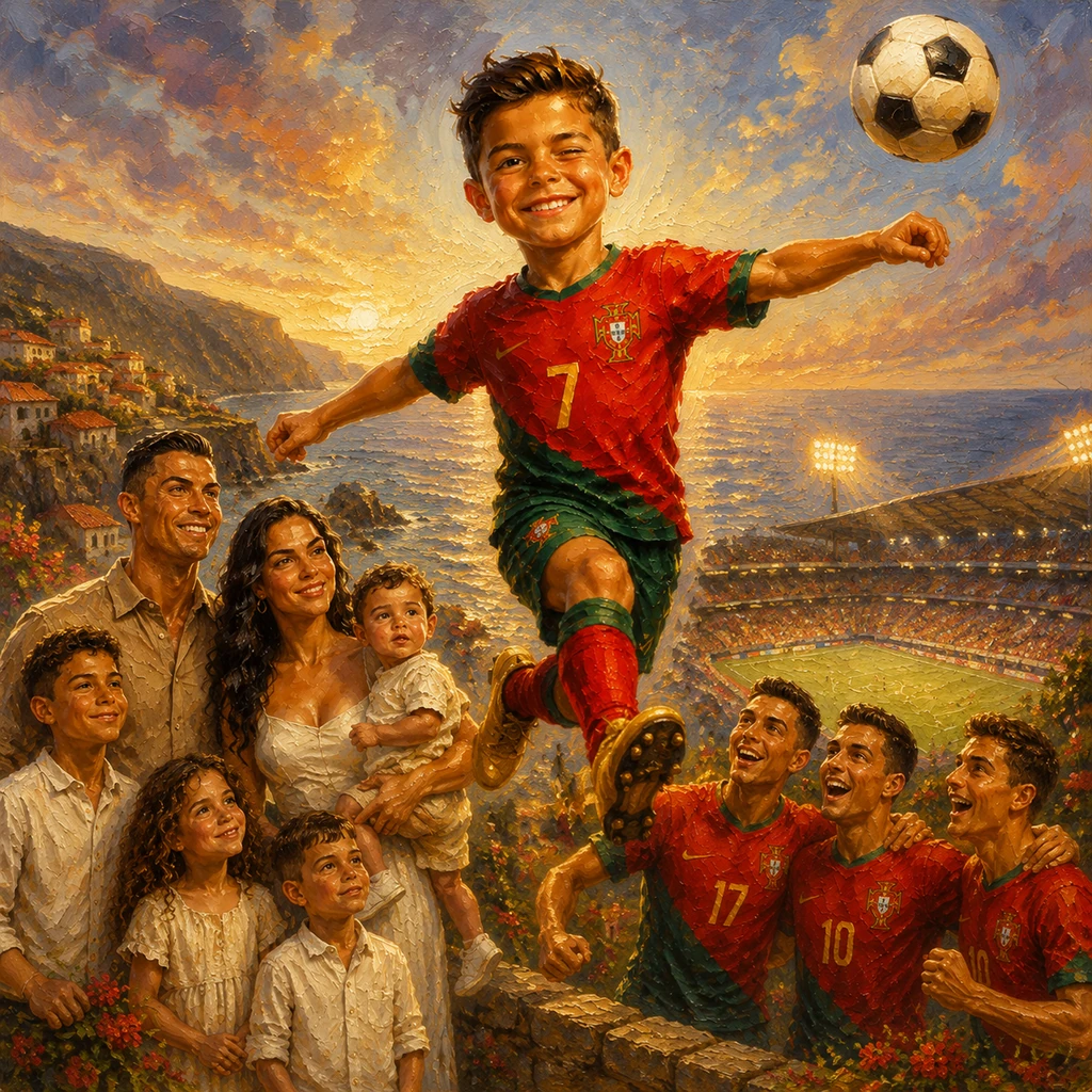 O Menino que Voava com uma Bola: A História de Cristiano