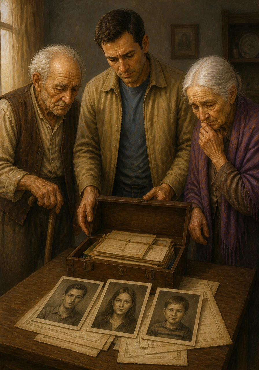 Inside were the property deeds and three death certificates that held the entirety of their suffering. They had lost a son to cancer, a daughter to a car accident, and a young grandson to leukemia.