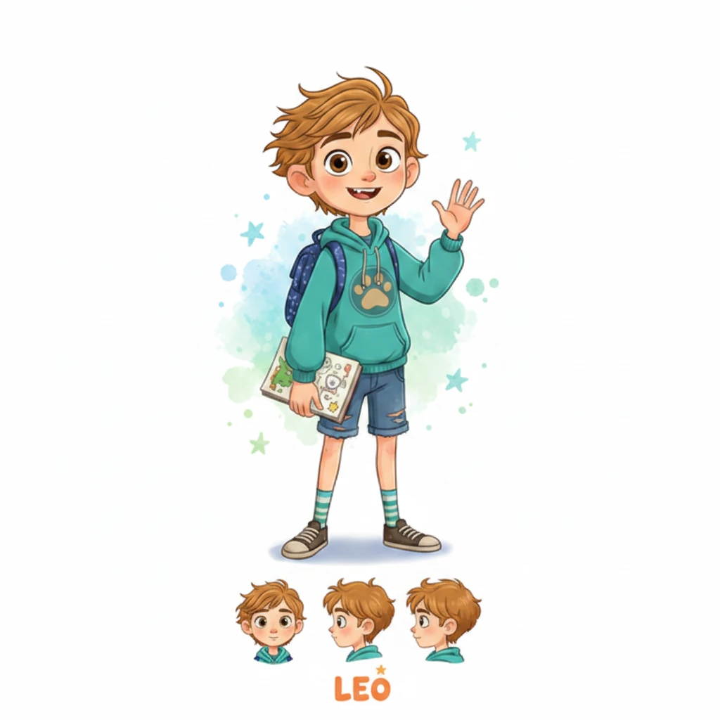 Leo and the Cotton Locomotive - Fairy tales