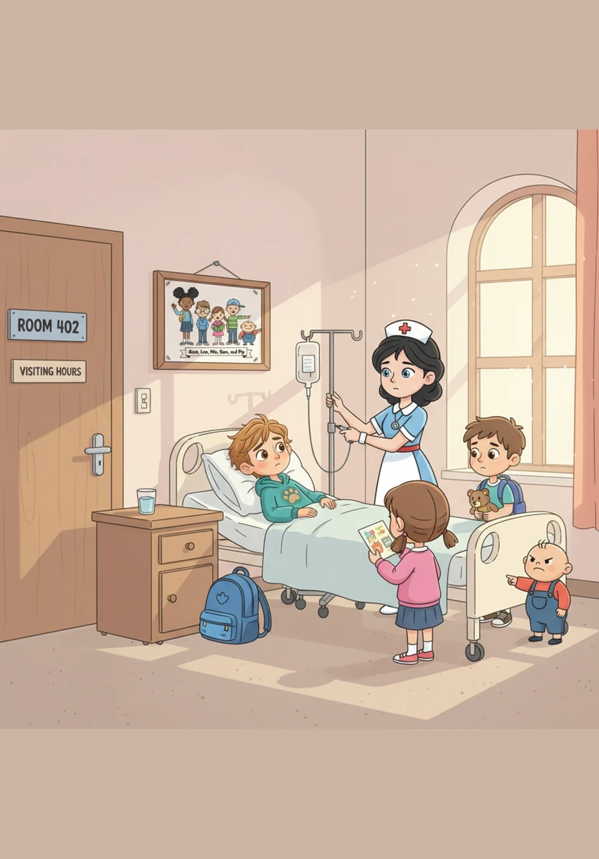 Leo lay in room 402, where the steady beep-beep-beep of the monitor filled the air. He closed his eyes, imagining the medical sound was actually the rhythmic pulse of a powerful steam engine warming up for a great journey.