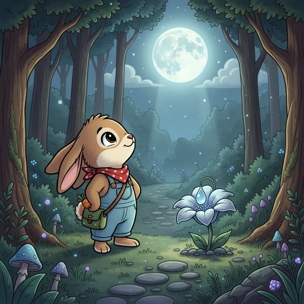 The Little Wish in the Moonlight Forest