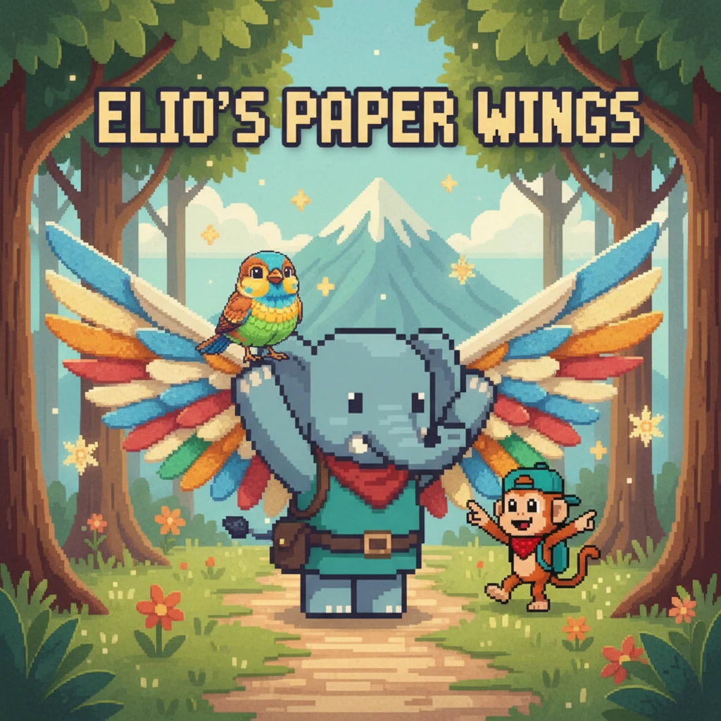 Elio’s Paper Wings - animal