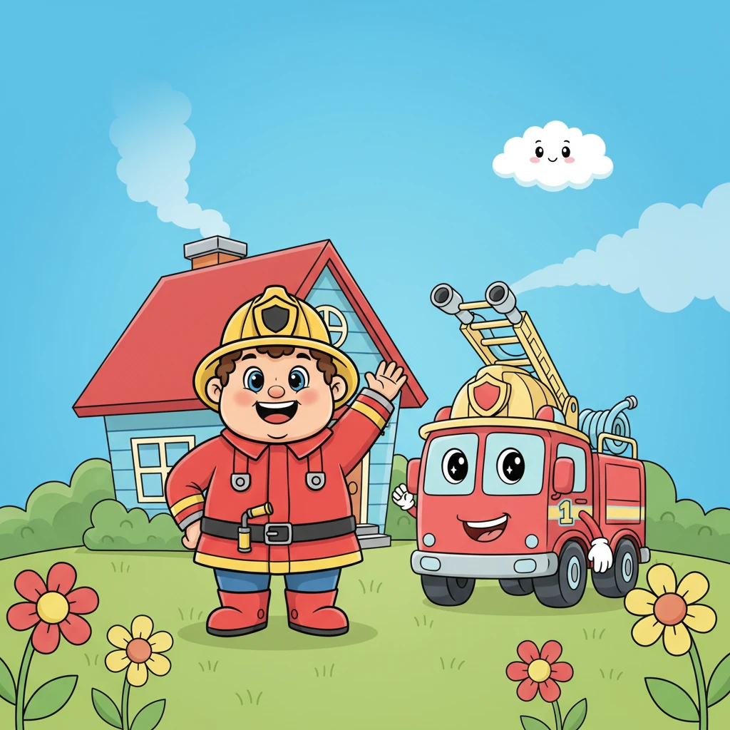 Hooray! The house is safe again!