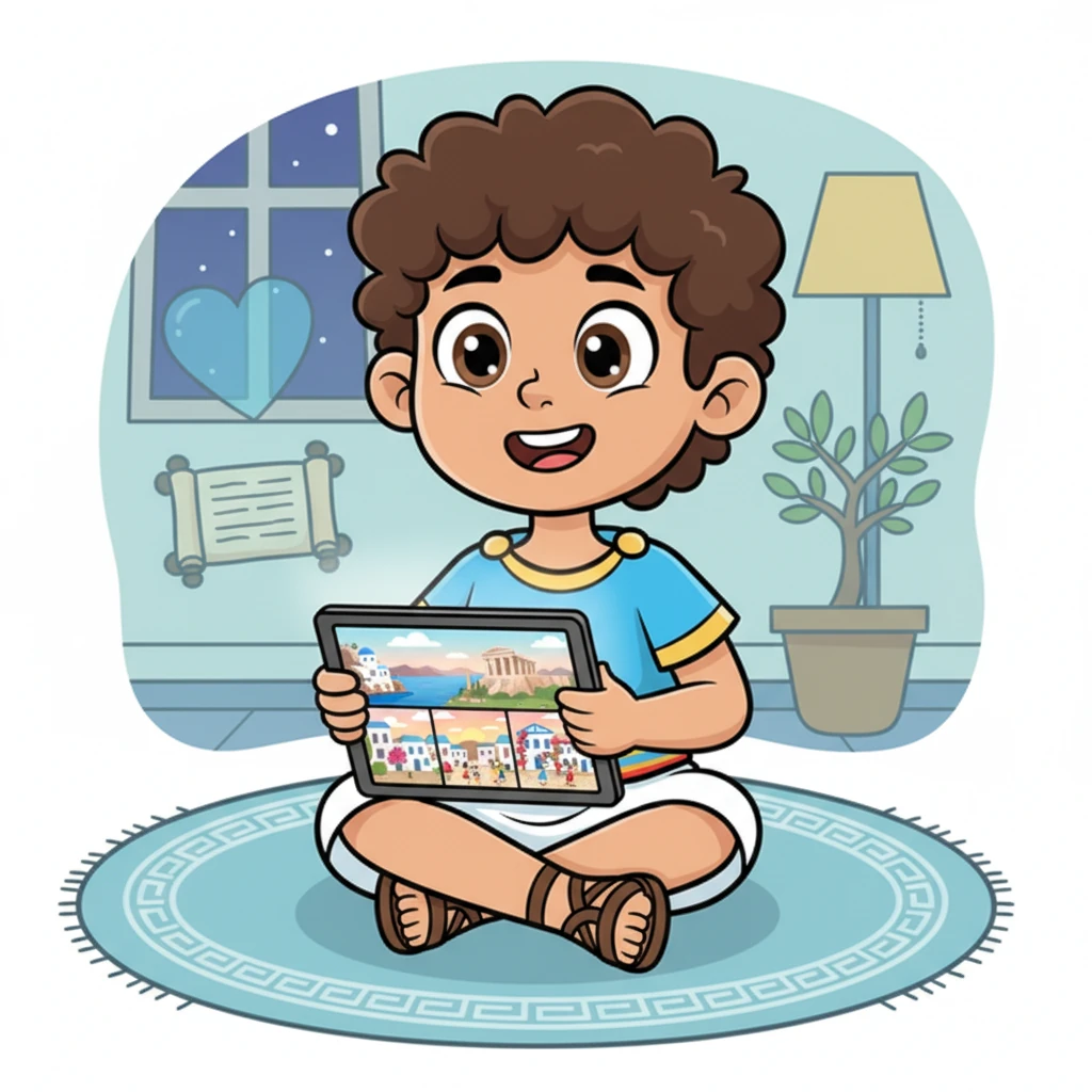 As his trip neared its end, Niko looked at pictures from his journey. Santorini was calm, the Acropolis was serene, and the villages were vibrant with local life. He realized that by protecting these places, Greece was protecting its heart, its history, and its future.