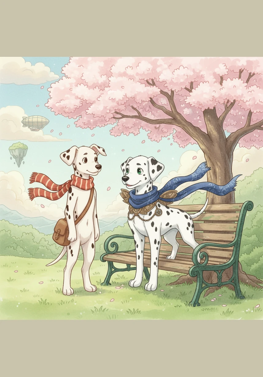 The brothers find a familiar-looking park bench near the edge of their neighborhood. Bobby catches a familiar scent on the breeze—it’s the smell of their home and their favorite treats.