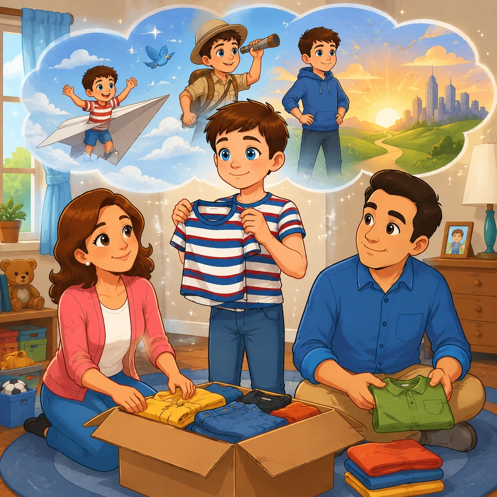 Tom’s Growing Clothes - Growth stories