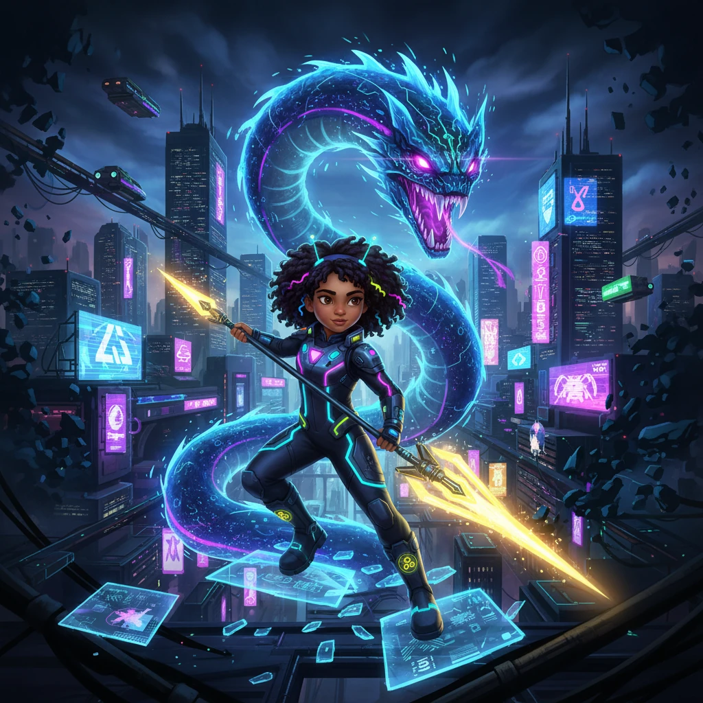 Zola and the Neon Dawn - 冒险故事