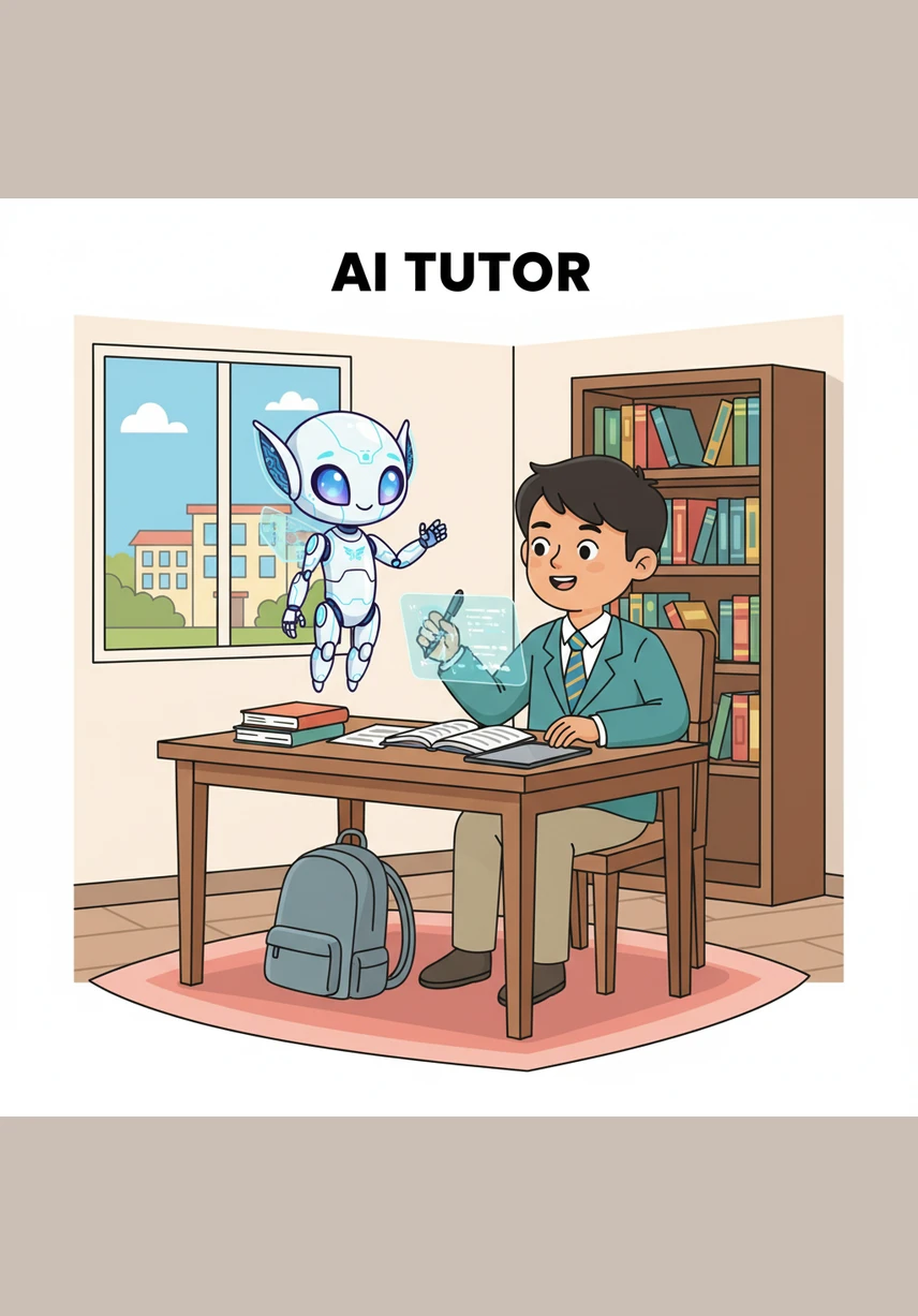 Gemini then creates a series of stunning watercolor-style illustrations for Aliya’s presentation. The images are breathtaking and perfectly capture the themes of the lesson, making the educational content feel like a work of art.