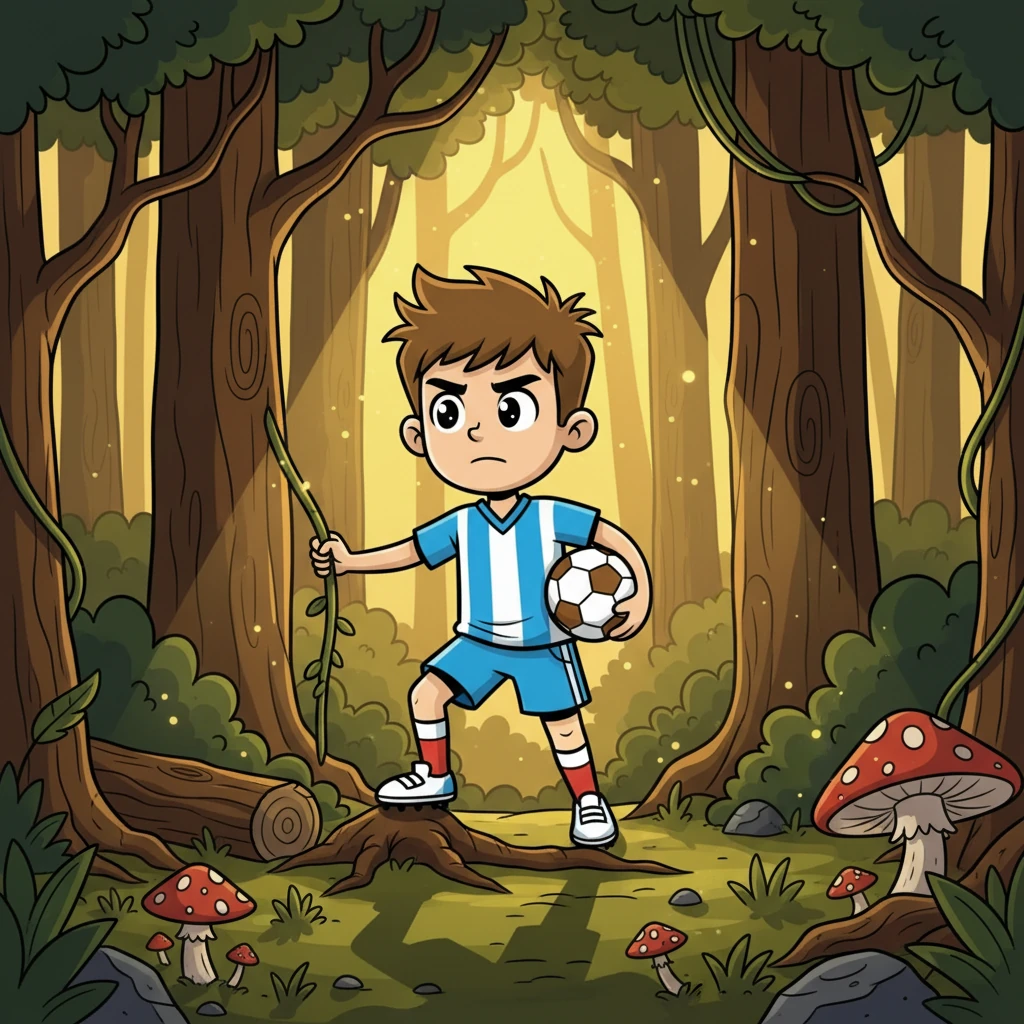 Lucas nas Savanas e Florestas! - 冒险故事