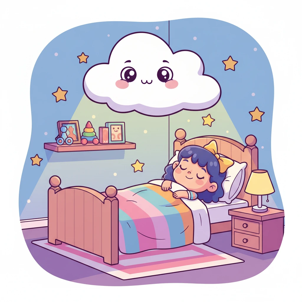 ராகினி மீண்டும் தன் வீட்டிற்குத் திரும்பினாள். உலகம் மீண்டும் வண்ணமயமானது. அவளும் மேகமும் சிறந்த நண்பர்களாயினர், ஒவ்வொரு இரவும் ராகினி தூங்கும் முன் மேகம் அவளைப் பார்த்து சிரிக்கும்.