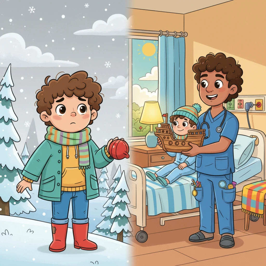 Tom's Brave Nurse - Educational stories