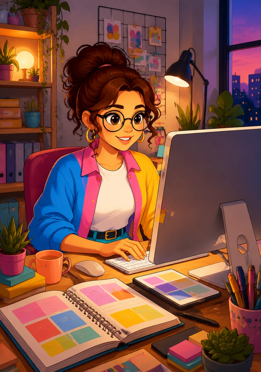 By twilight, her digital workshop was overflowing with life as she finalized beautiful coaching workbooks and interactive Notion-style content calendars. Every template was infused with strategic SEO keywords, meticulously researched to ensure they would top the charts on Etsy and Creative Market.